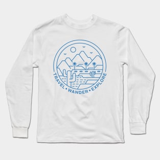 Travel Wander Explore 1 Long Sleeve T-Shirt